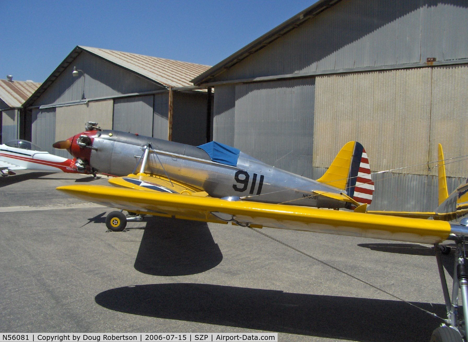 N56081, 1942 Ryan Aeronautical ST3KR C/N 1926, 1942 Ryan Aeronautical ST-3KR as PT-22, Kinner R5 160 Hp