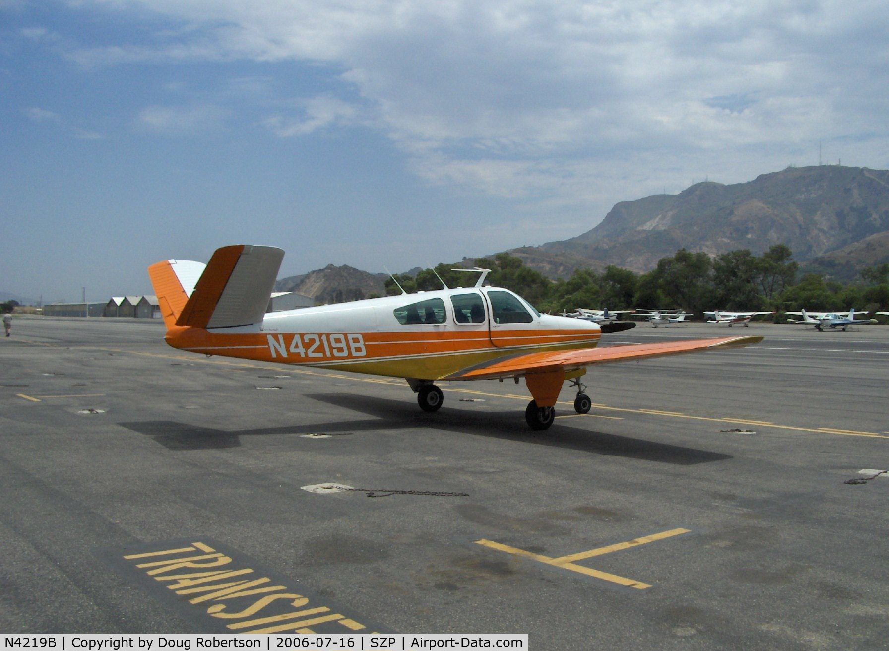 N4219B, 1955 Beech F35 Bonanza C/N D-4180, 1955 Beech F35 BONANZA, Continental E225-8 225 Hp