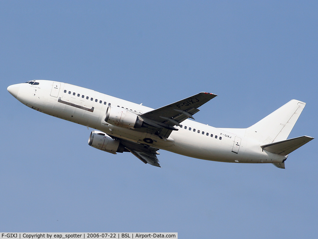 F-GIXJ, 1987 Boeing 737-3Y0 C/N 23685, Europe Airpost opf Tunis Air as TU4049 to Monastir