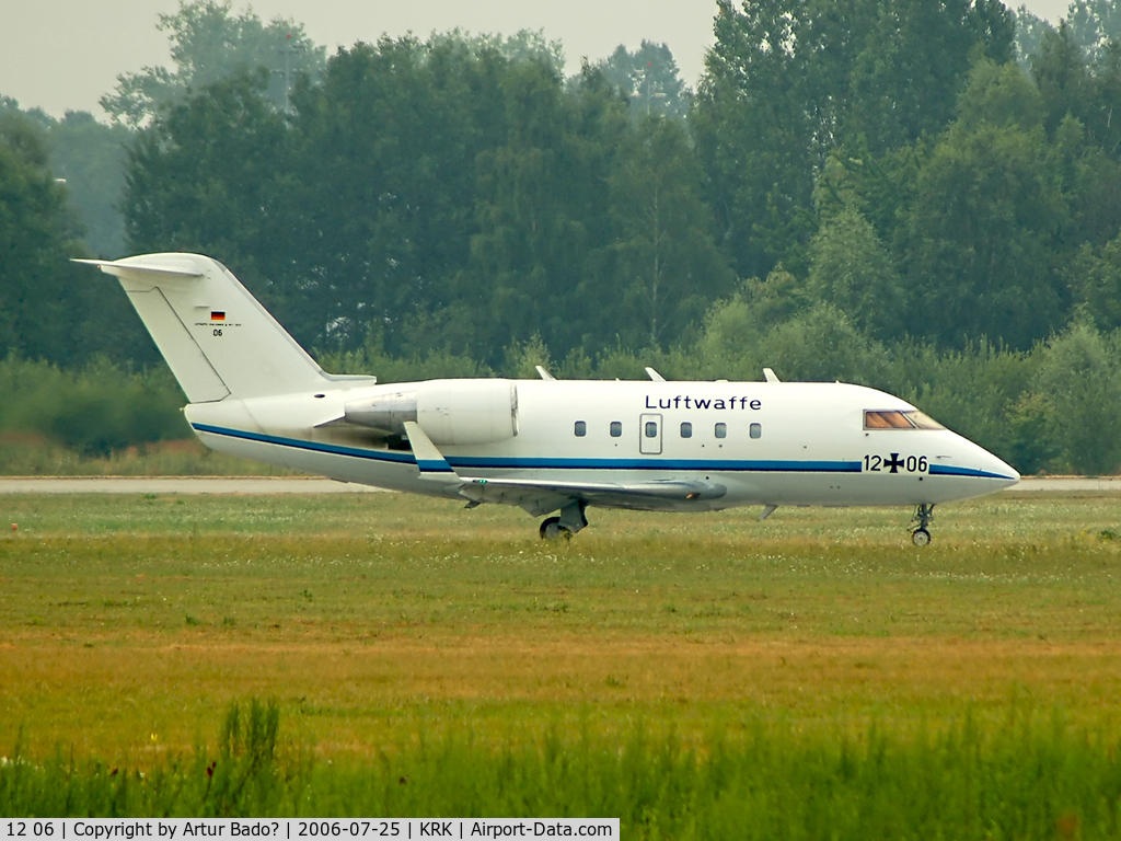 12 06, 1986 Canadair Challenger 601 (CL-600-2A12) C/N 3056, Lutwaffe - Germany Air Force