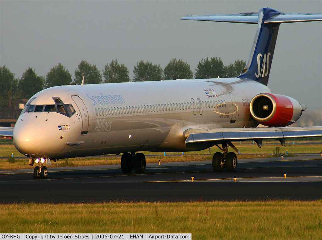 OY-KHG, 1988 McDonnell Douglas MD-82 (DC-9-82) C/N 49613, 