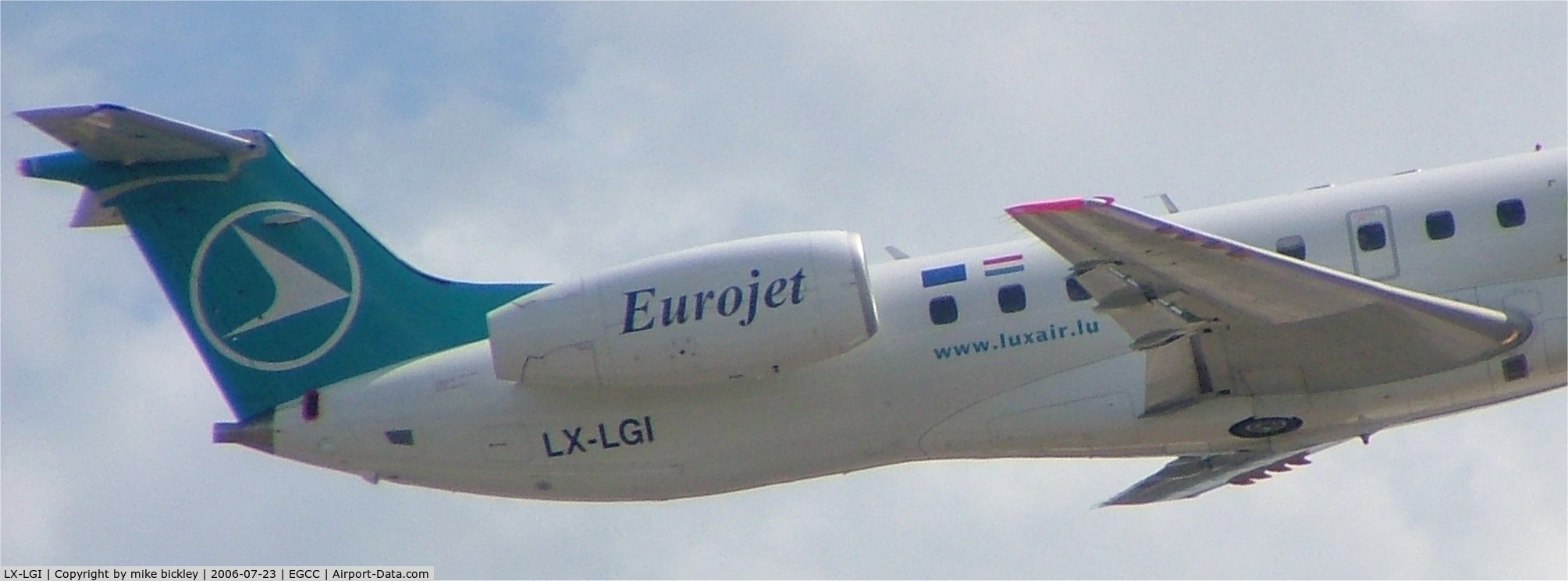 LX-LGI, 2000 Embraer EMB-145LU (ERJ-145LU) C/N 145369, LUXAIR