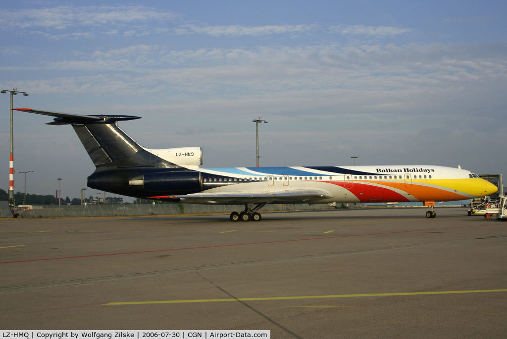 LZ-HMQ, 1987 Tupolev Tu-154M C/N 87A743, special c/s