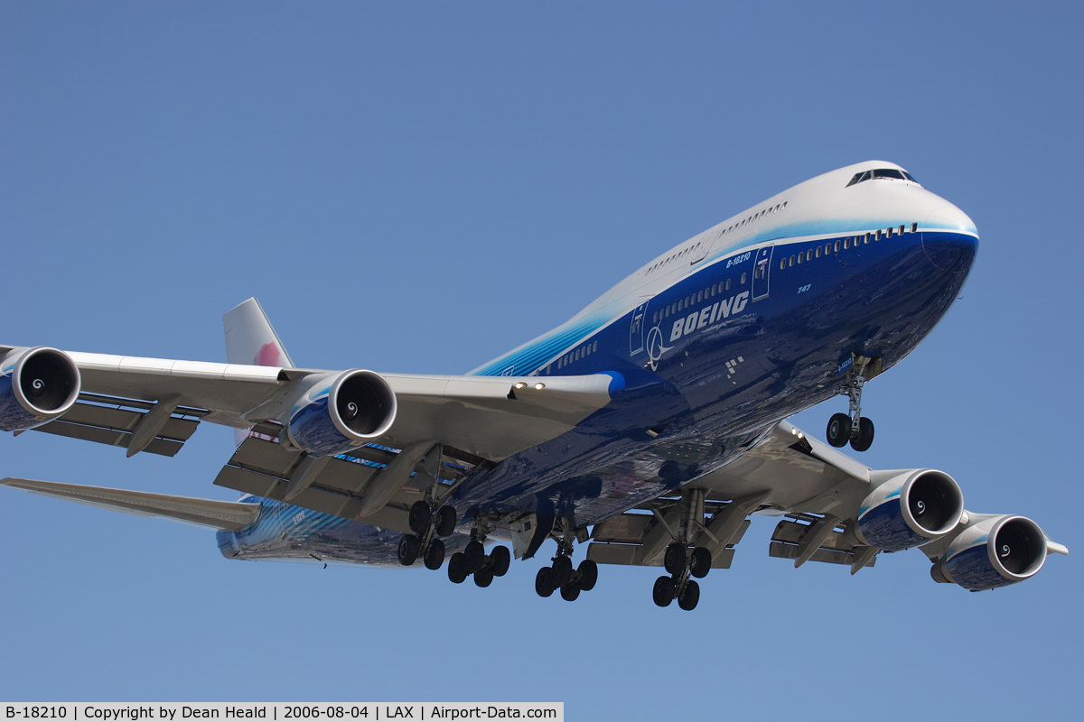 B-18210, 2004 Boeing 747-409 C/N 33734, China Airlinees 