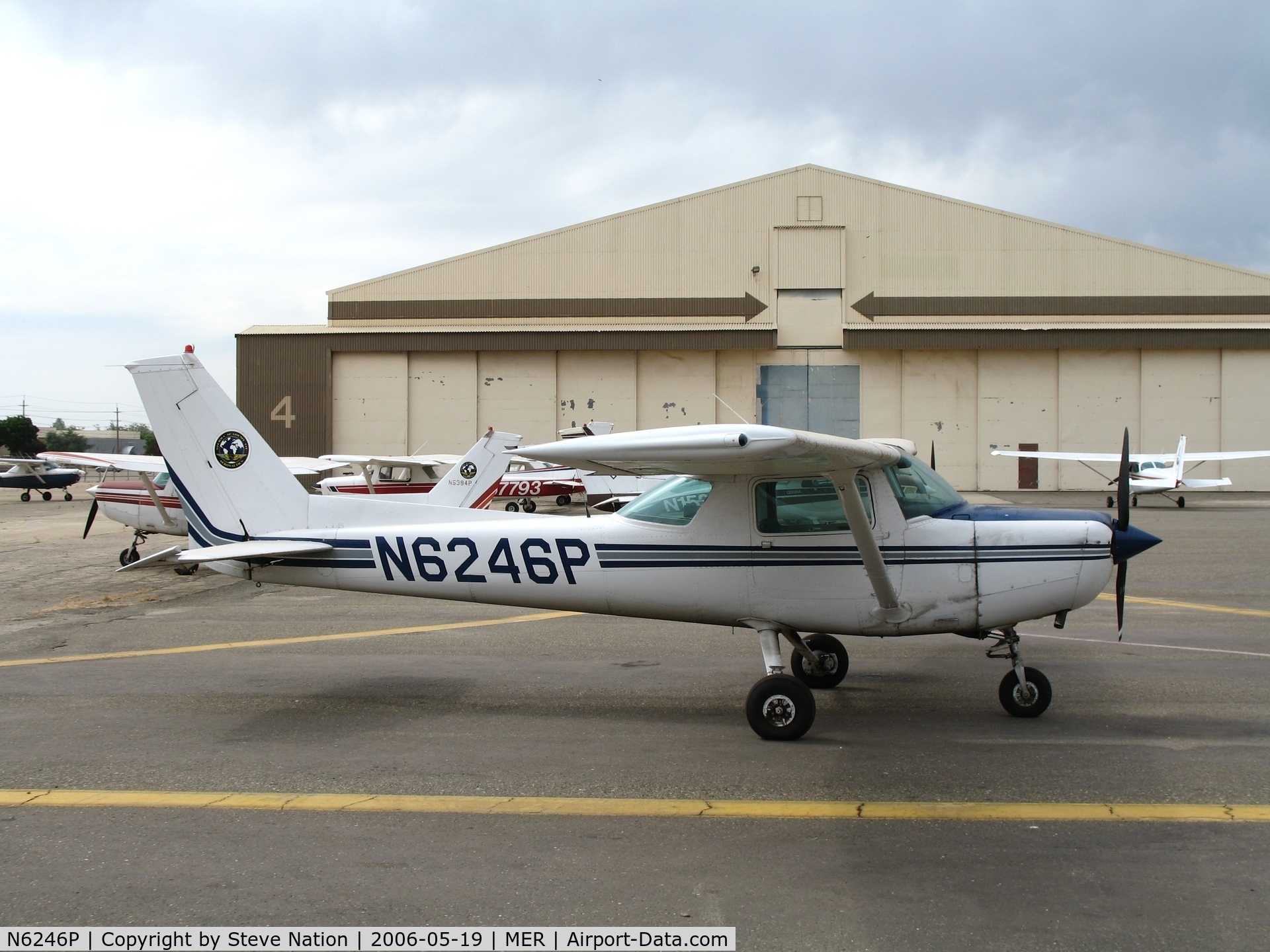 N6246P, 1981 Cessna 152 C/N 15284991, Sierra Academy of Aeronautics 1981 Cessna 152 @ Castle AFB, CA