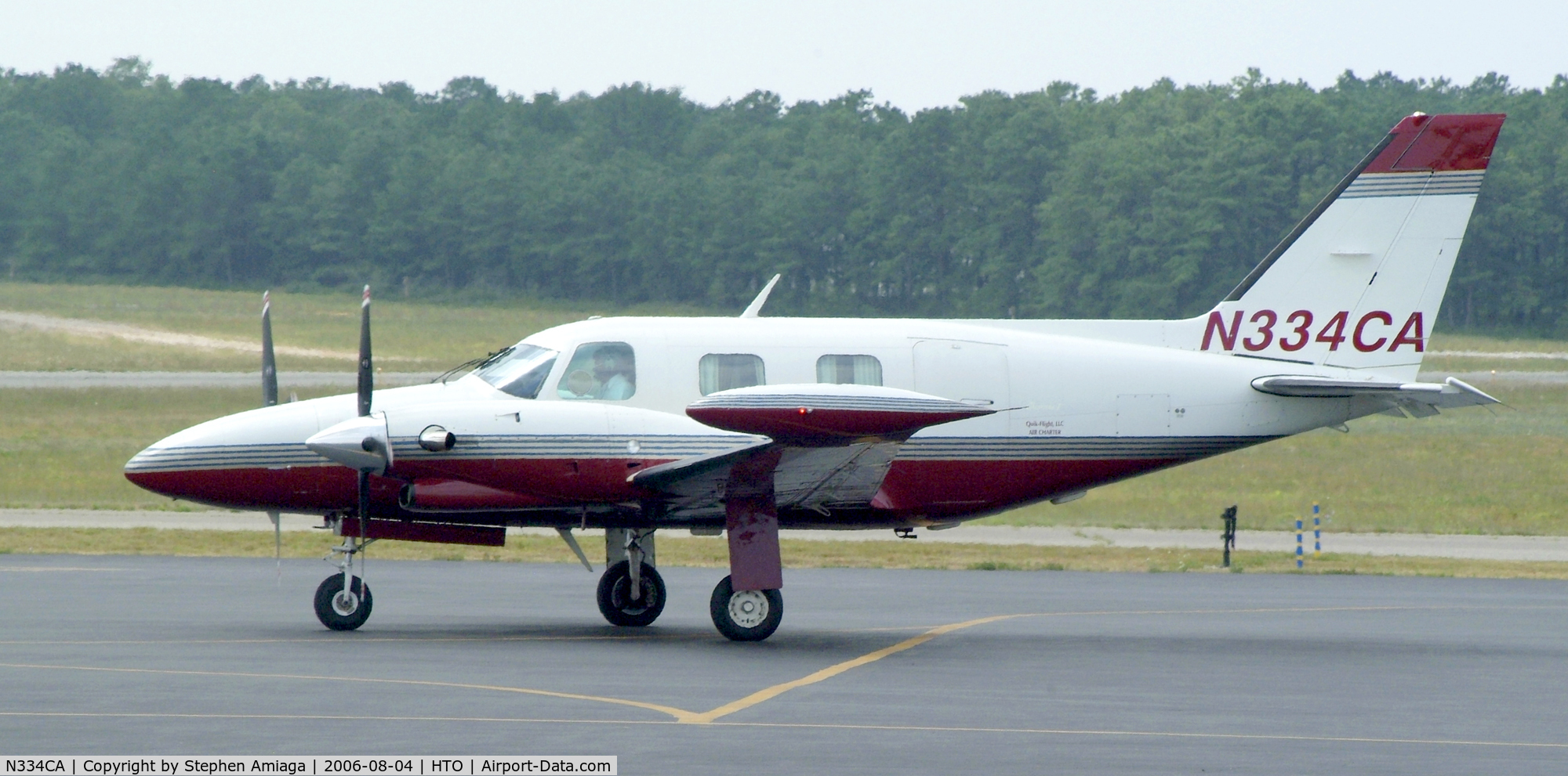 N334CA, 1979 Piper PA-31T1 C/N 31T7904034, Operated by Quick-Flite out of Albany, a beautiful Cheyenne...
