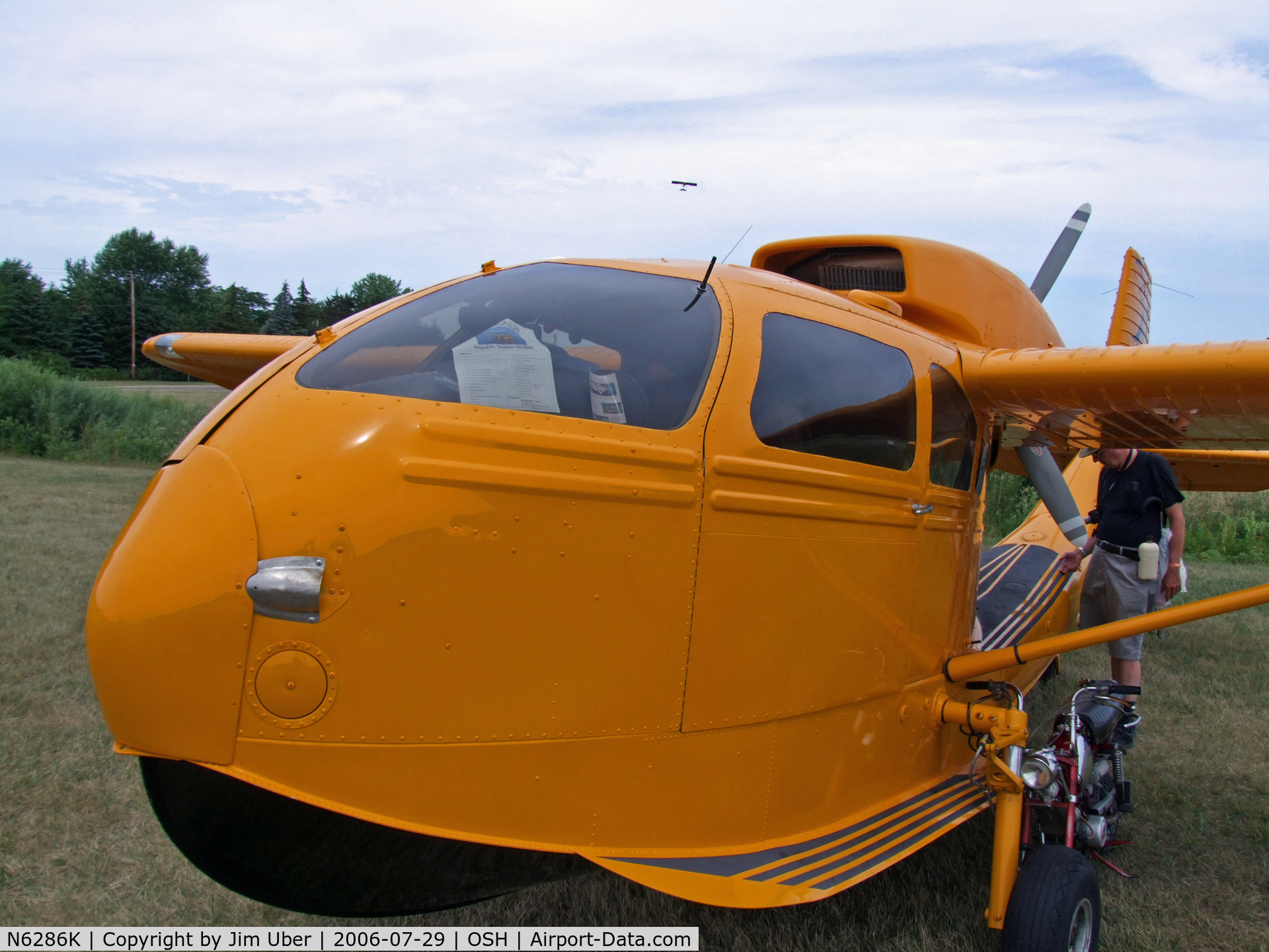 N6286K, 1947 Republic RC-3 Seabee C/N 499, Another view of SeaBee at Airventure