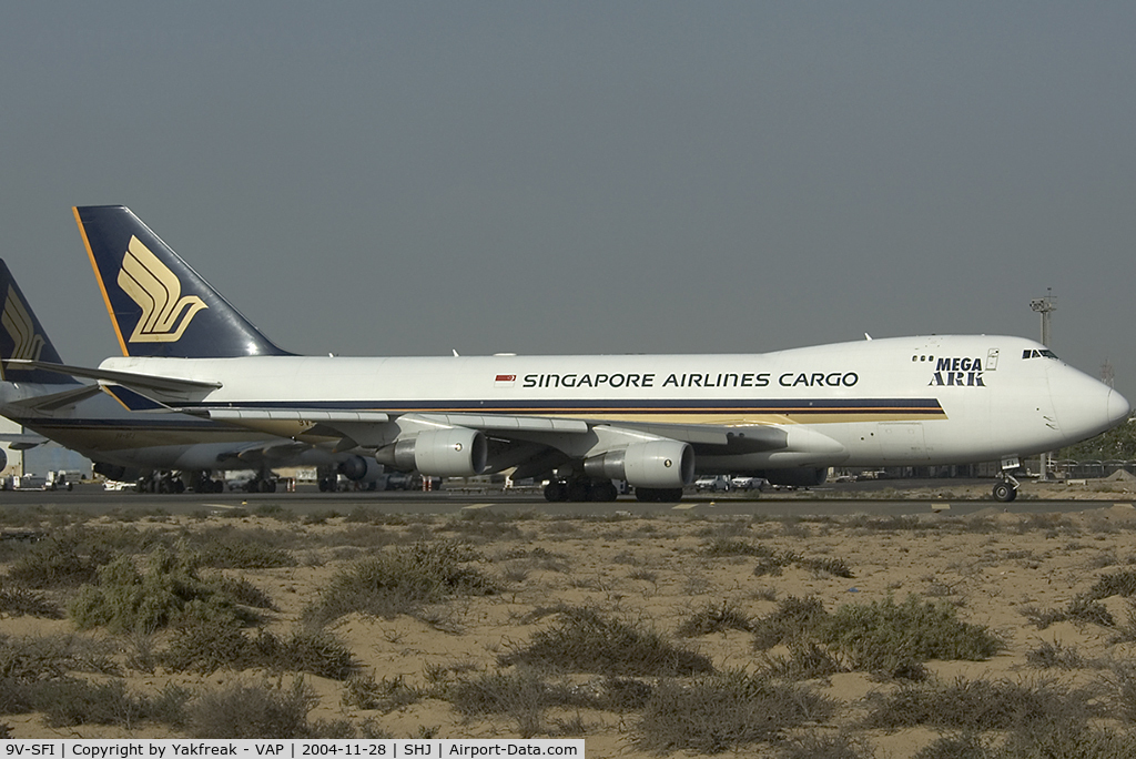 9V-SFI, 2000 Boeing 747-412F/SCD C/N 28027, Singapore Airlines Boeing 747-400F