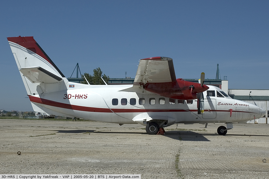 3D-HRS, Let L-410UVP Turbolet C/N 851401, Eastern Airways Let 410