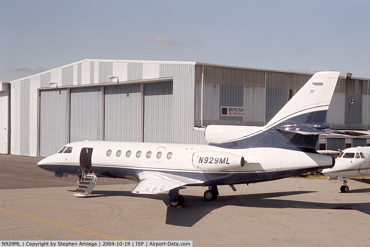 N929ML, 1982 Dassault Falcon 50 C/N 92, Falcon 50 at the A&P Ramp