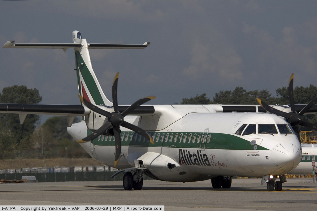 I-ATPA, 1999 ATR 72-212A C/N 626, Alitalia Express ATR72