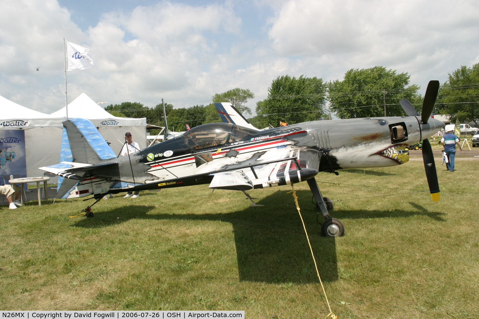 N26MX, 1990 Sukhoi SU-26MX C/N 51-02, Now fitted with a turboprop