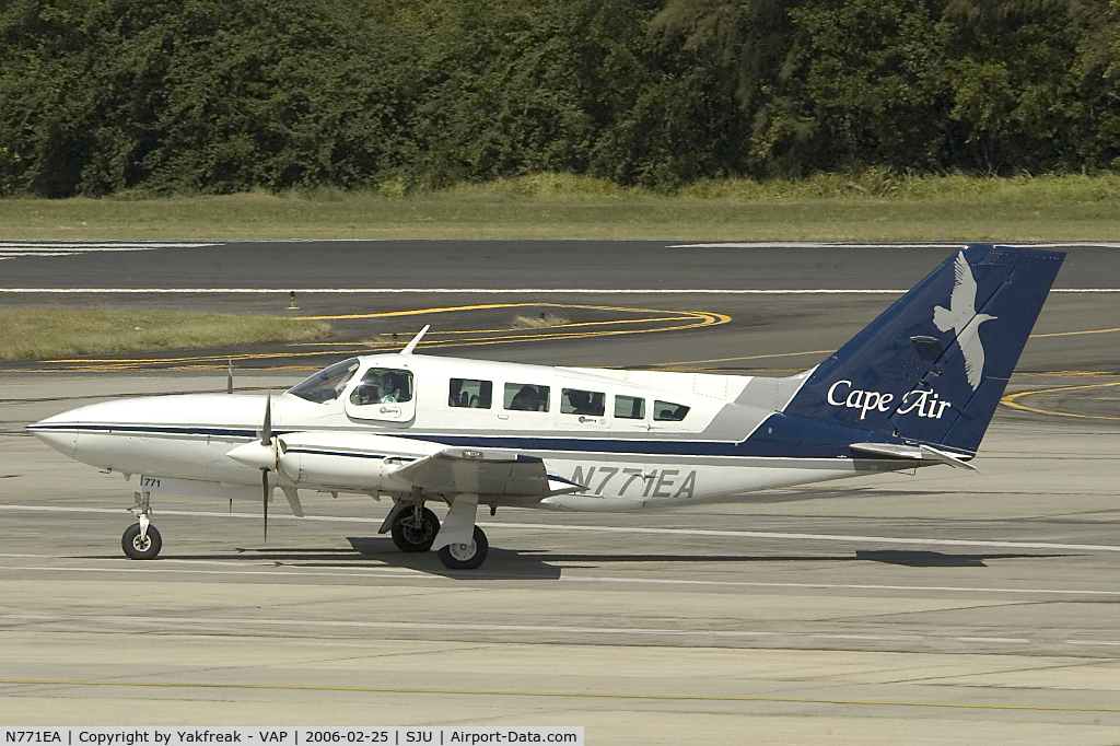 N771EA, 1979 Cessna 402C C/N 402C0046, Cape Air Cessna 402