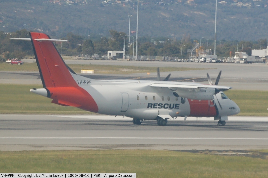 VH-PPF, 1995 Dornier 328-100 C/N 3057, Ambulance Service