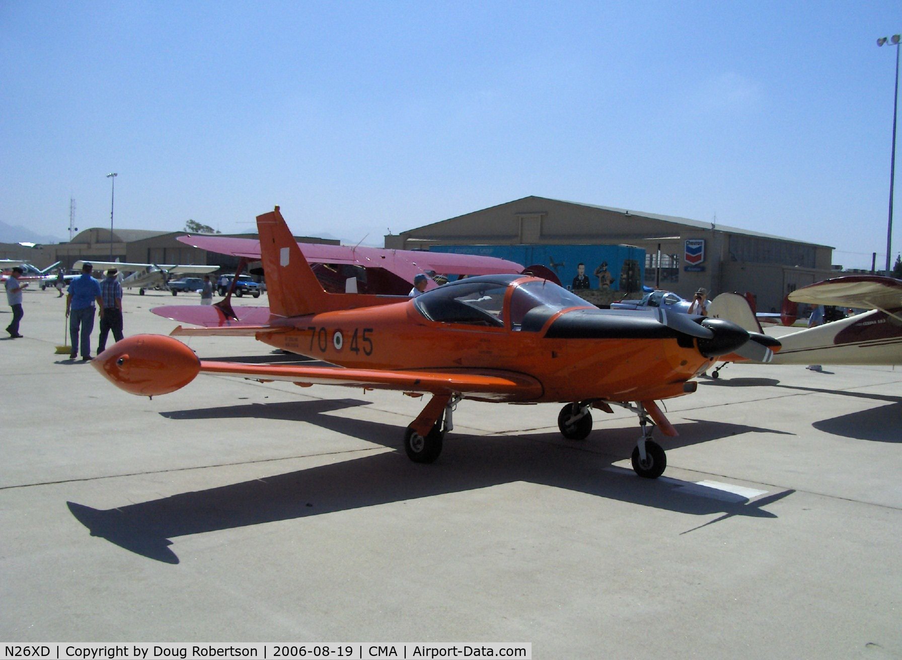 N26XD, 1987 SIAI-Marchetti F-260C C/N 40-016, SIAI-Marchetti F.260C, Lycoming O-540-D4A5 260 Hp