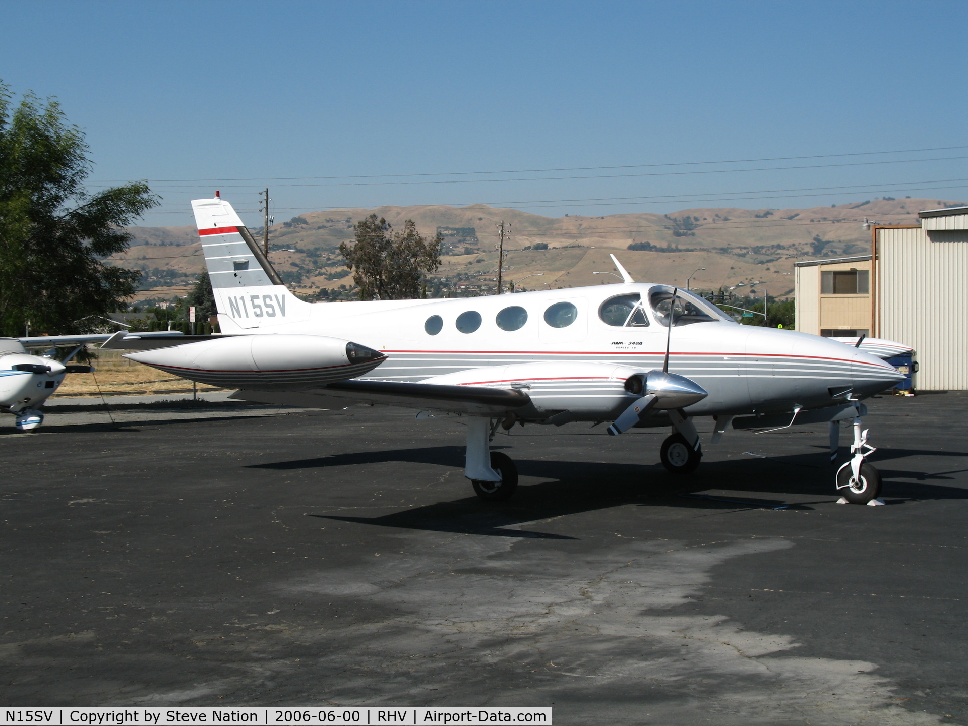 N15SV, 1977 Cessna 340A C/N 340A0226, Vincent Enterprises 1977 Cessna 340A @ Reid-Hillview Airport (San Jose), CA