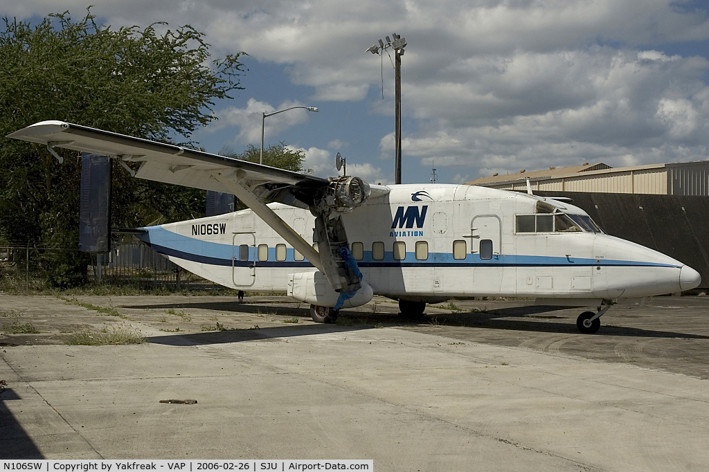 N106SW, 1981 Short SD3-30 C/N SH.3072, MN Aviation Shorts 330