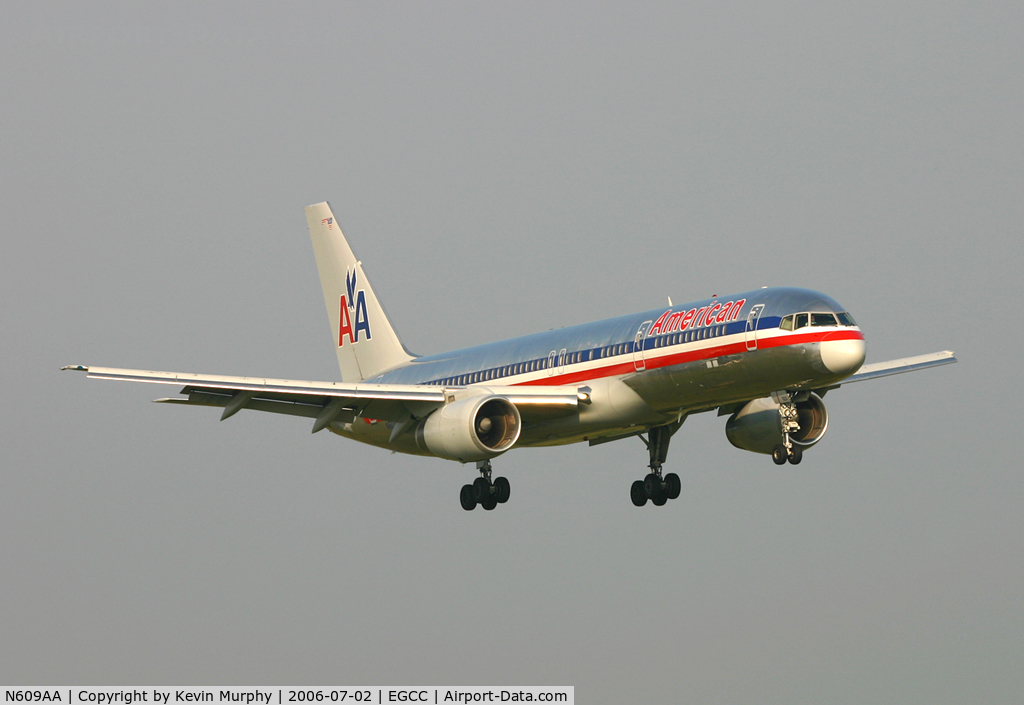N609AA, 1996 Boeing 757-223 C/N 27447, AA 757
