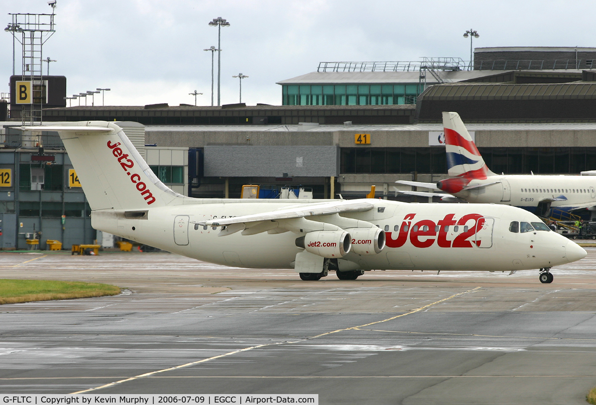 G-FLTC, 1991 British Aerospace BAe.146-300 C/N E3205, Jet2 RJ