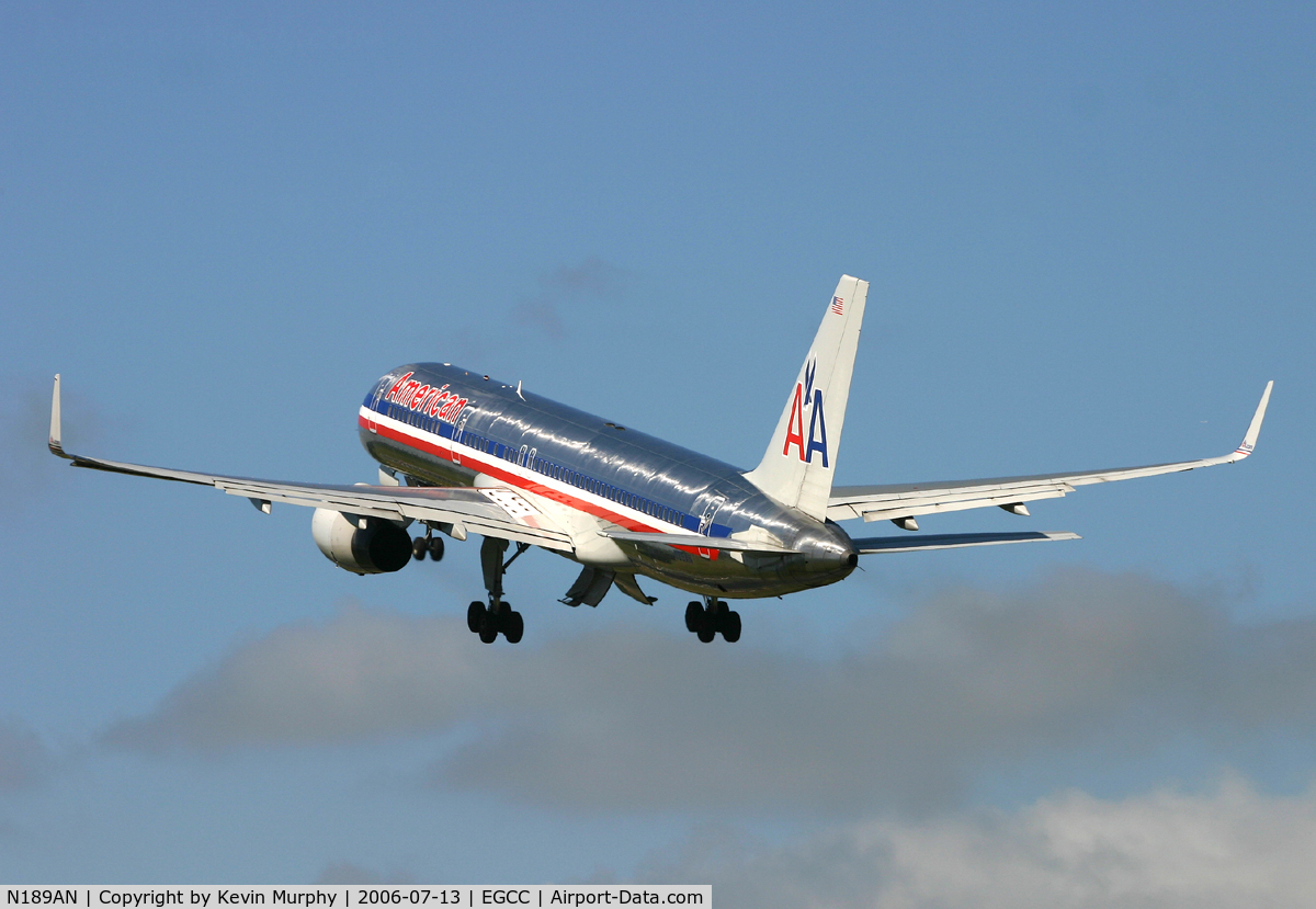 N189AN, 2001 Boeing 757-223 C/N 32383, AA Winglets
