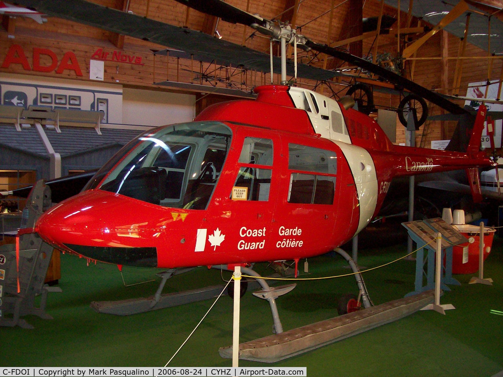 C-FDOI, Bell 206B JetRanger II C/N 3980, Bell 206B Jet Ranger. Used to be C-FDOI
