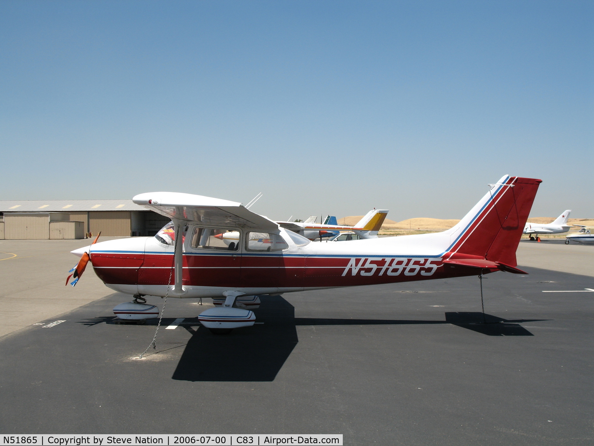 N51865, 1981 Cessna 172P C/N 17274362, 1980 Cessna 172P @ Byron Airport (Contra Costa County), CA