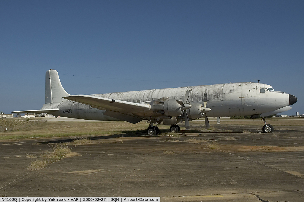 N4163Q, 1953 Douglas C-118A Liftmaster (R6D-1) C/N 43681, DC6