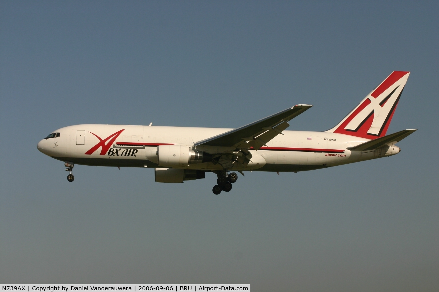 N739AX, 1982 Boeing 767-232 C/N 22216, arrival on rwy 25L