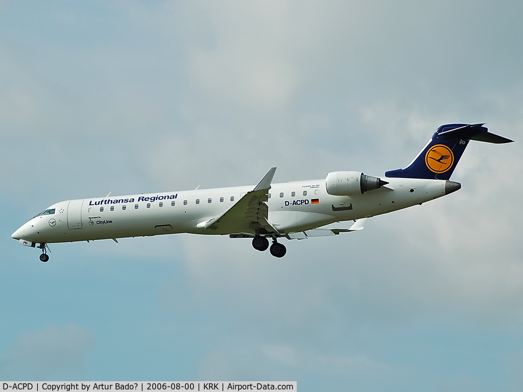 D-ACPD, 2001 Canadair CRJ-701ER (CL-600-2C10) Regional Jet C/N 10015, Lufthansa