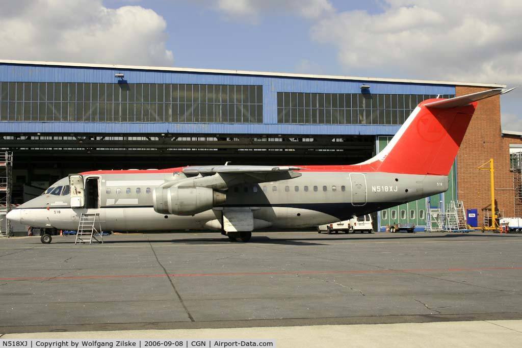N518XJ, 1998 British Aerospace Avro 146-RJ85A C/N E2337, ex-NWA c/s