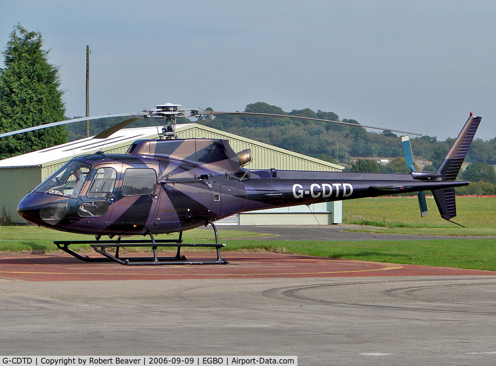 G-CDTD, 2005 Eurocopter AS-350B-2 Ecureuil Ecureuil C/N 9072, Aerospatiale AS350B2 Squirrel