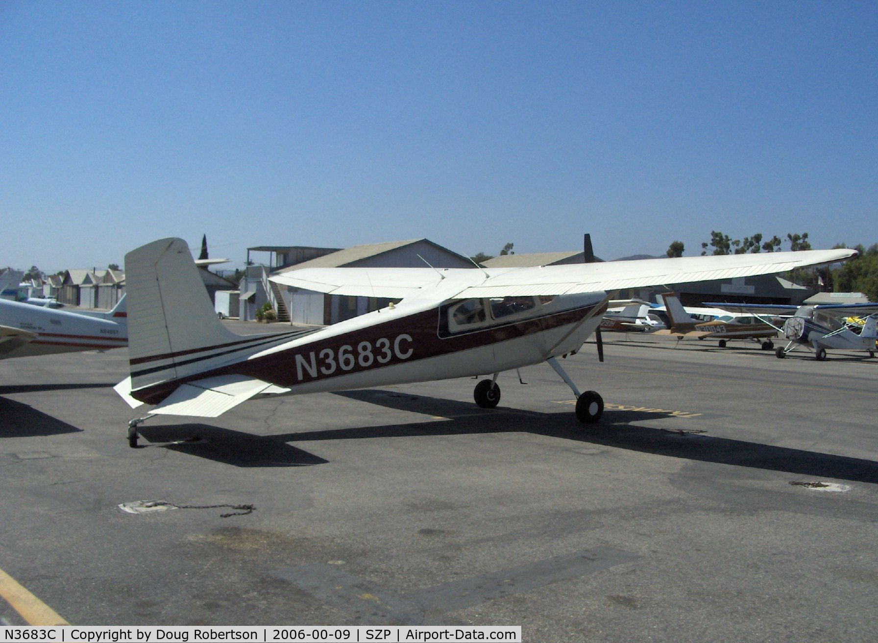 N3683C, 1954 Cessna 180 C/N 31182, 1954 Cessna 180, Continental O-470 225 Hp