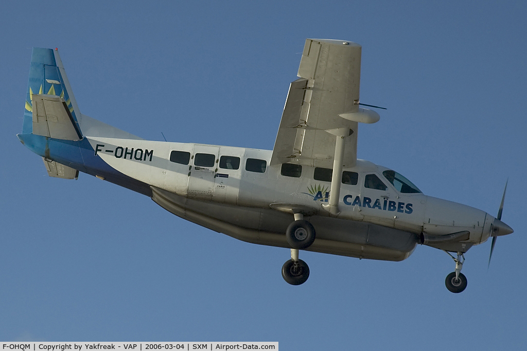 F-OHQM, 1998 Cessna 208B Grand Caravan C/N 208B-0726, Air Caraibes Cessna 208 Caravan