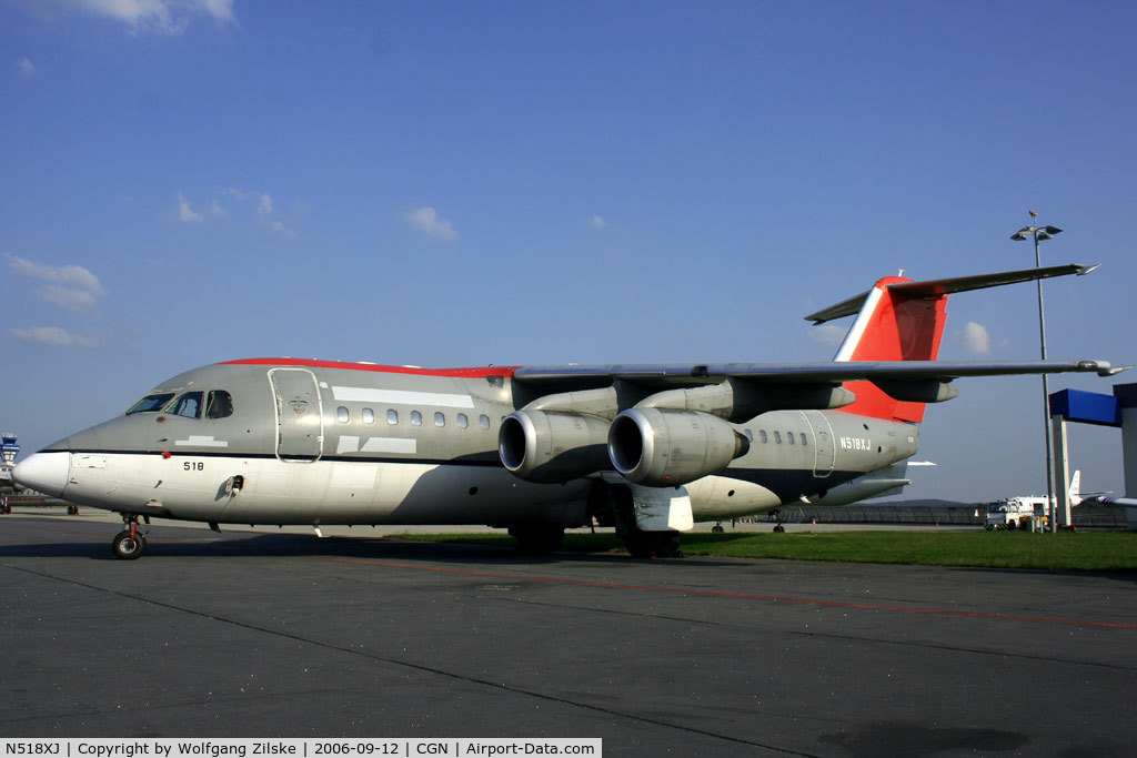 N518XJ, 1998 British Aerospace Avro 146-RJ85A C/N E2337, visitor