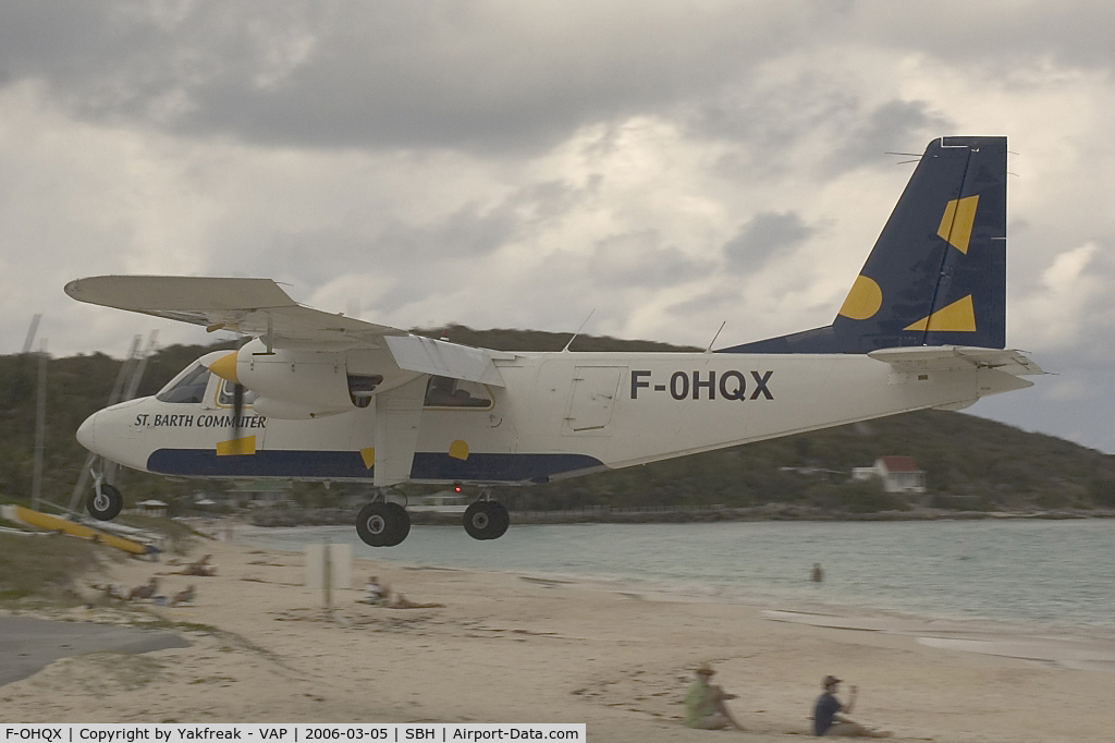 F-OHQX, 1984 Britten-Norman BN-2A-26 Islander C/N 3009, St.Barth Commuter BN2 Islander