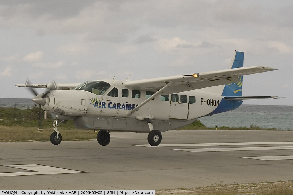 F-OHQM, 1998 Cessna 208B Grand Caravan C/N 208B-0726, Air Caraibes Cessna 208 Caravan