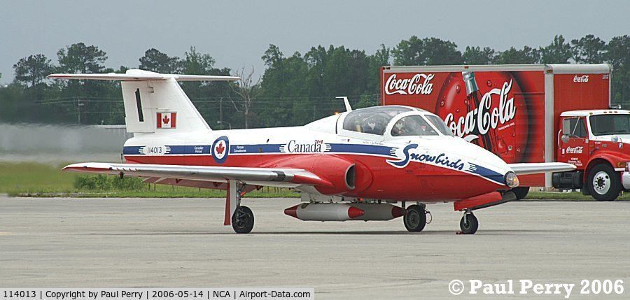 114013, 1962 Canadair CT-114 Tutor C/N 1013, The Snowbirds' Boss bird