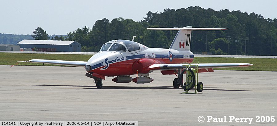 114141, Canadair CT-114 Tutor C/N 26141, The Snowbirds seem to go on and on...Number Ten here