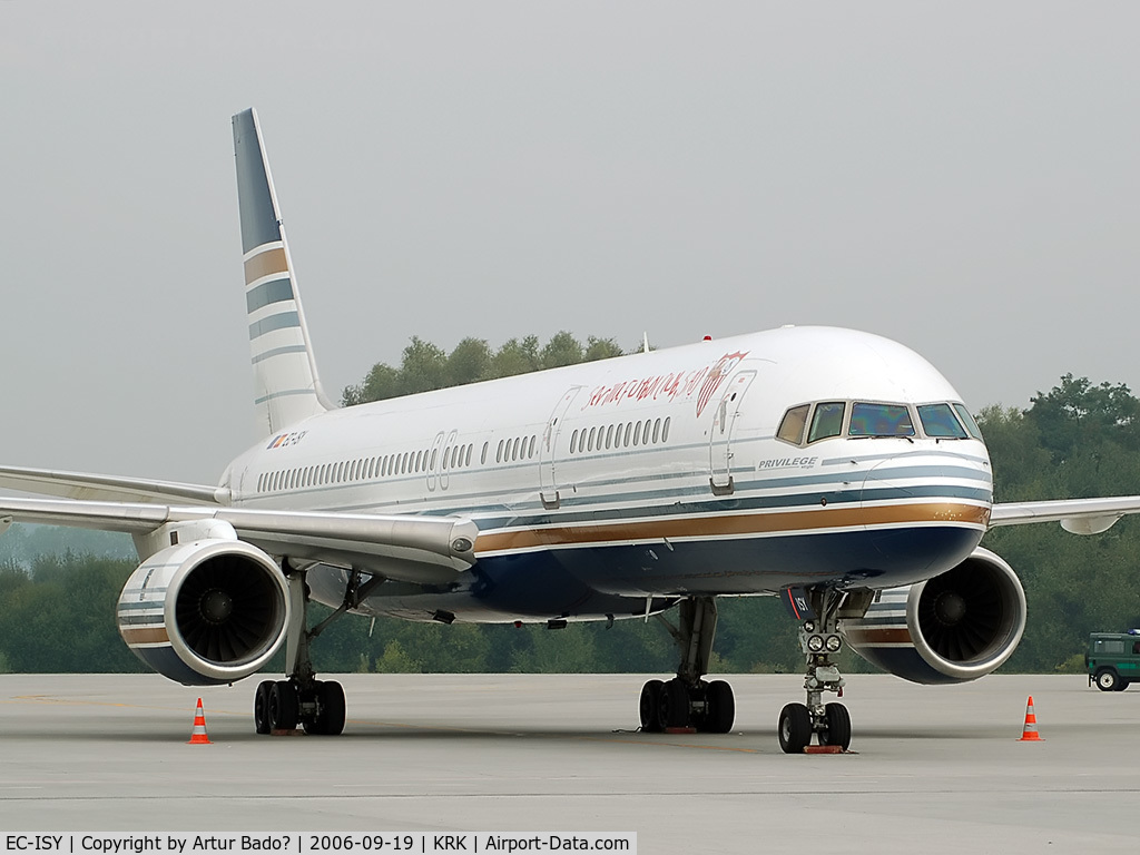 EC-ISY, 1993 Boeing 757-256 C/N 26241, Hola Airlines