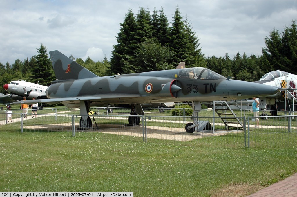 304, Dassault Mirage IIIR C/N 304, Dassault-Breguet Mirage III stored at Hermeskeil Museum Germany