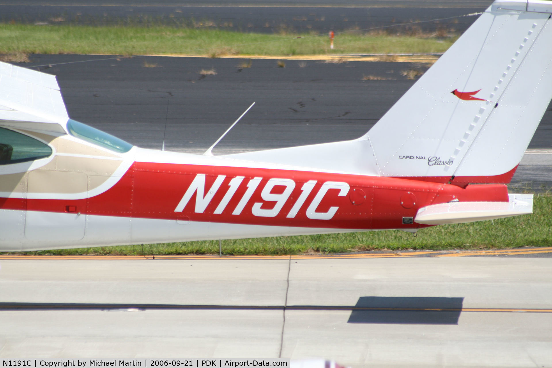 N1191C, 1977 Cessna 177B Cardinal C/N 17702684, Tail Numbers