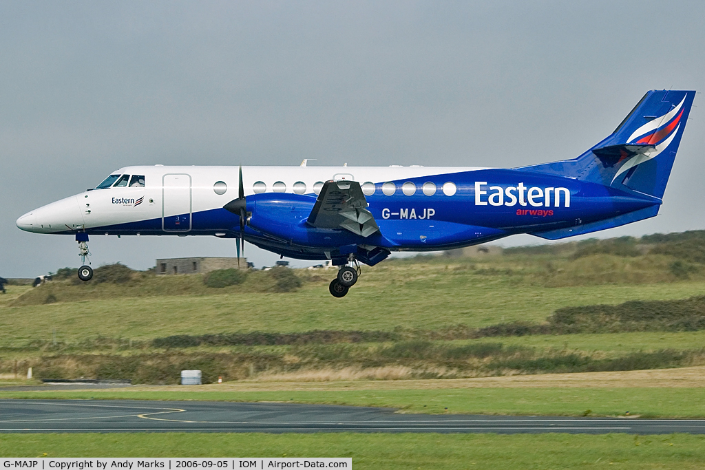 G-MAJP, 1994 British Aerospace Jetstream 41 C/N 41039, Eastern Airways Jetstream 41 landing