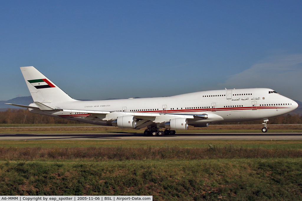 A6-MMM, 1998 Boeing 747-422 C/N 26906, Inbound from the Emirates