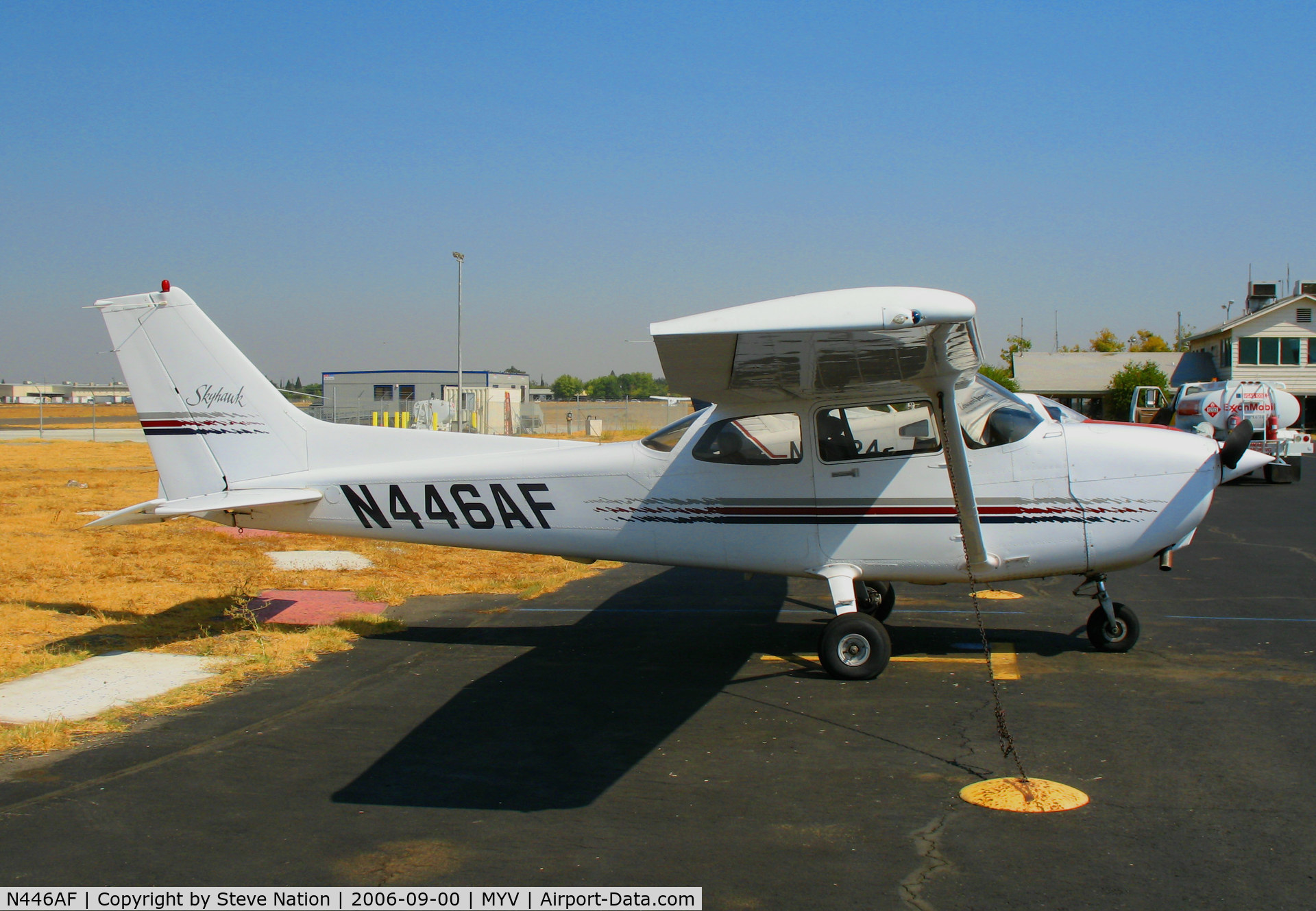N446AF, 1998 Cessna 172R C/N 17280446, Beale AFB Aero Club 1998 Cessna 172R @ Yuba County Airport (Marysville), CA