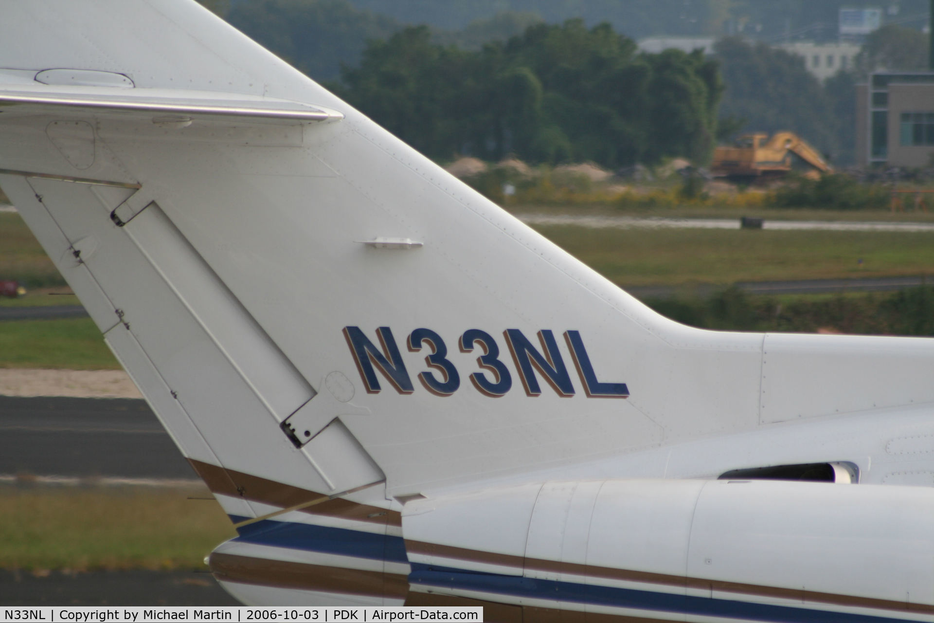 N33NL, 2003 Raytheon Hawker 800XP C/N 258643, Tail Numbers