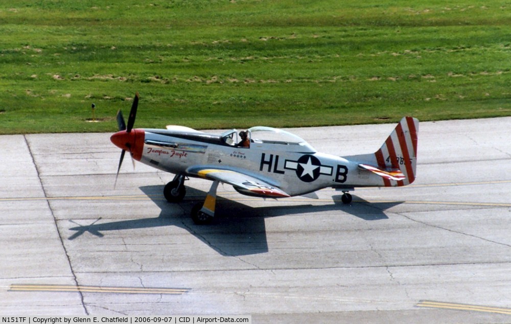 N151TF, 1944 North American P-51D Mustang C/N 122-31591 (44-63865), new paint scheme