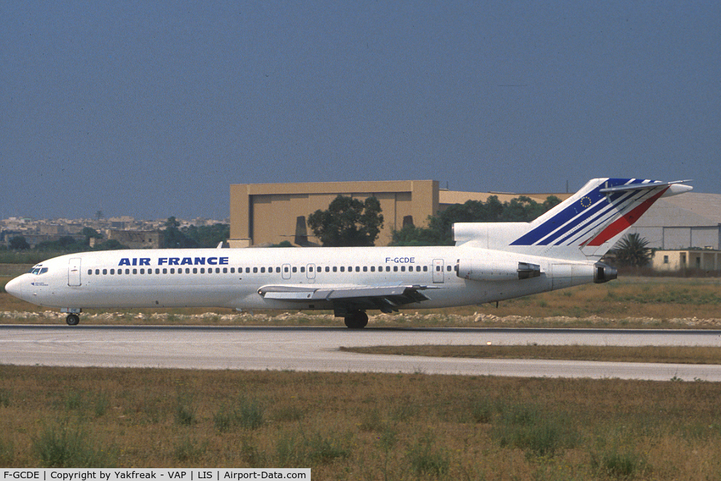 F-GCDE, 1980 Boeing 727-228 C/N 22085, Air France Boeing 727-200