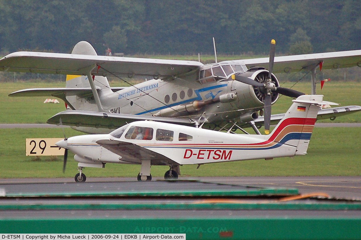 D-ETSM, Piper PA-28RT-201T Turbo Arrow IV C/N 28R-7931200, in Hangelar/Germany