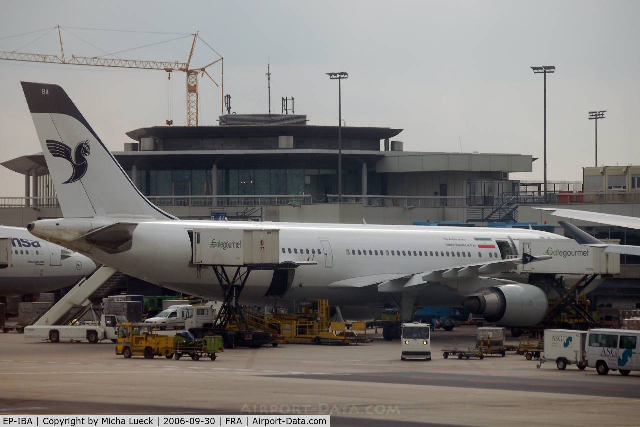 EP-IBA, 1993 Airbus A300B4-605R C/N 723, At Frankfurt