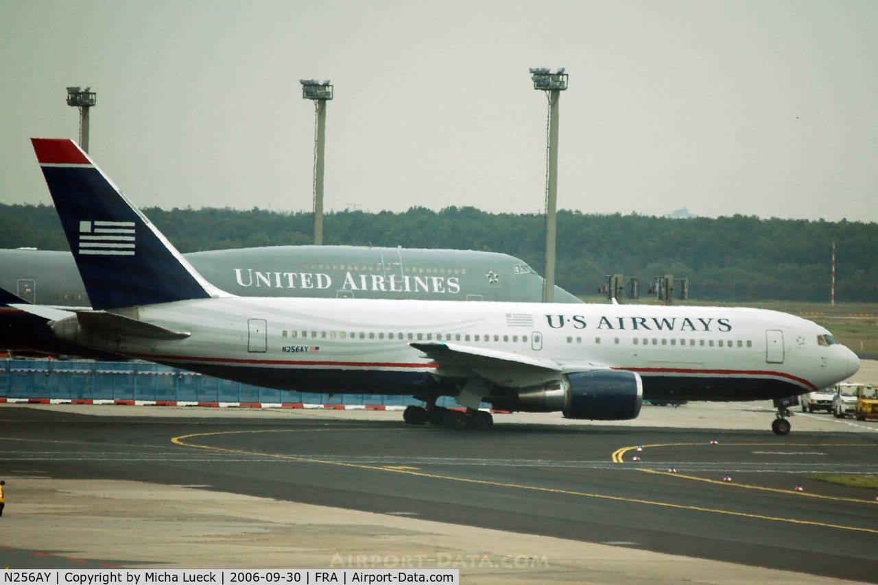 N256AY, 1993 Boeing 767-2B7 C/N 26847, Taxiing to the runway for take-off